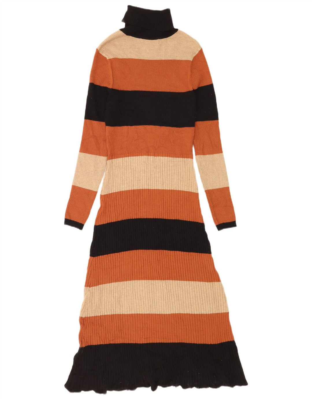 Marks & Spencer Vestido largo tipo jersey para mujer Reino Unido 42 Marrón medio Rayas