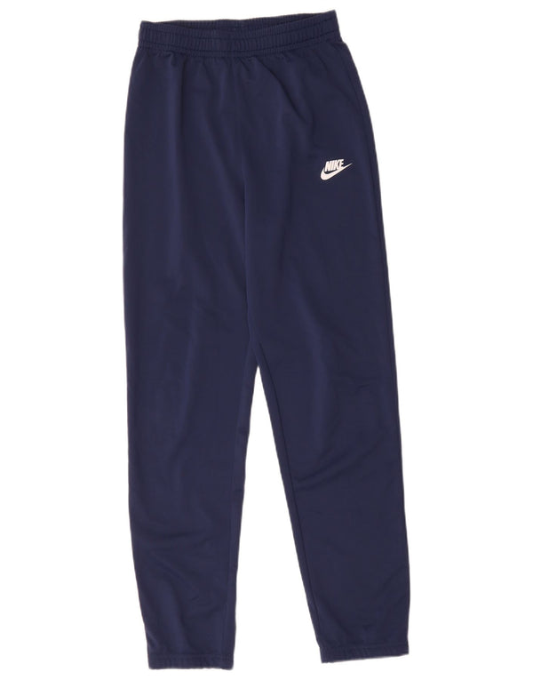 Nike Pantalones de chándal de ajuste estándar para niños, 13-14 años, XL, azul marino