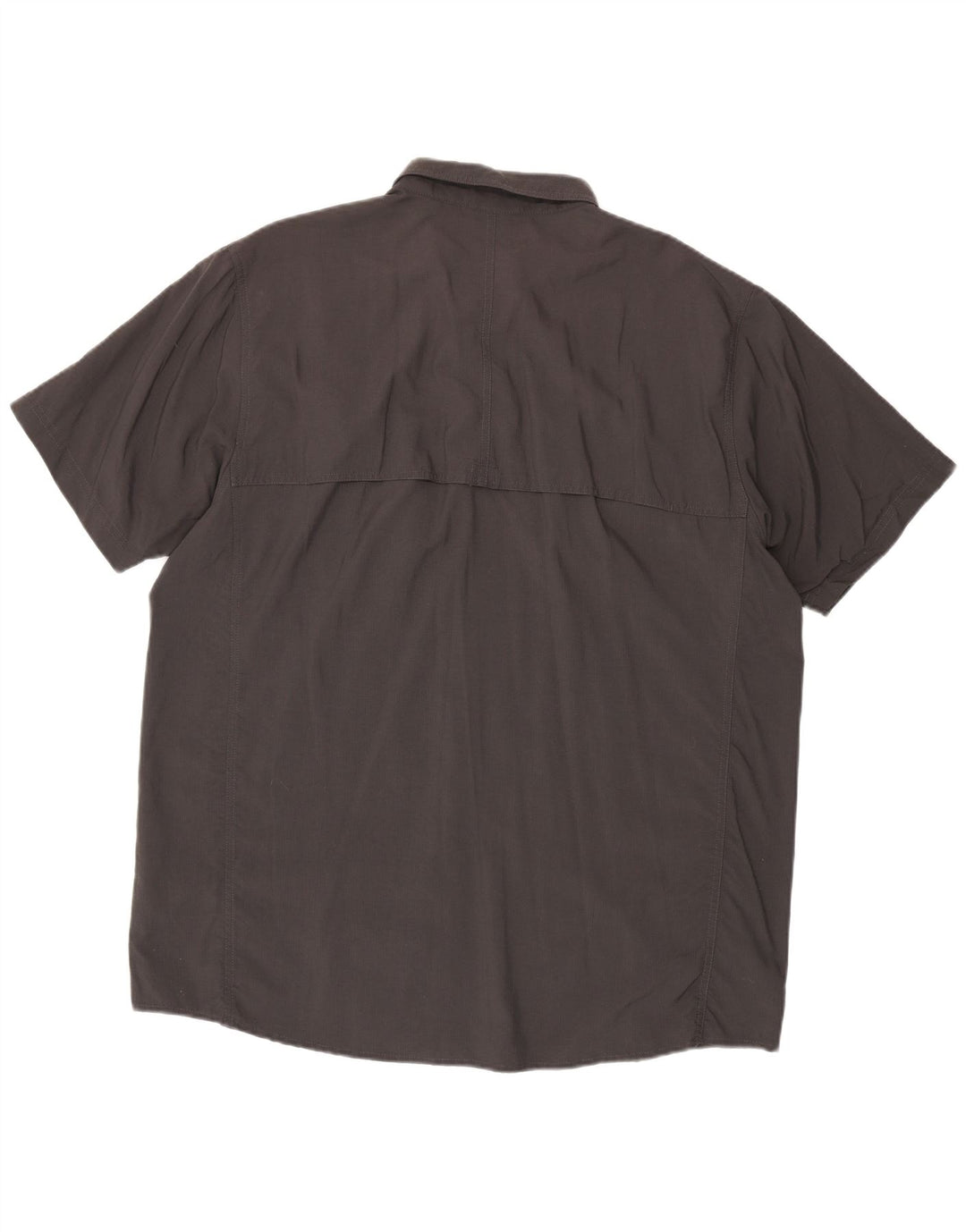 The North Face Camisa Manga Corta Hombre 2XL Nylon Gris