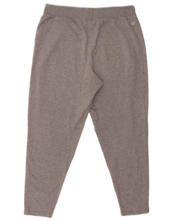 Marks & Spencer Pantalones de chándal cortos para mujer UK 42 Algodón gris medio