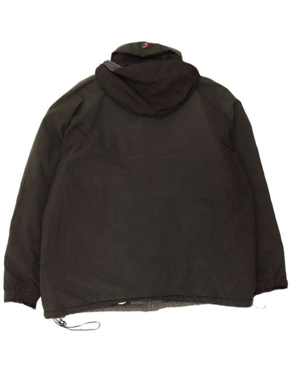 Berghaus Chaqueta cortavientos con capucha para hombre UK 44 2XL Poliéster verde