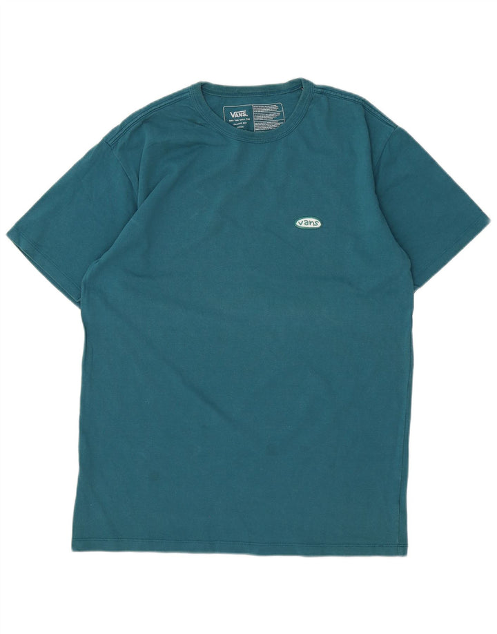Vans Hombre Classic Fit Camiseta Top Azul Medio
