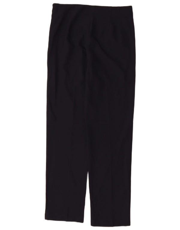 Marks & Spencer Pantalones casuales para mujer UK 10 Small W30 L31 Azul marino