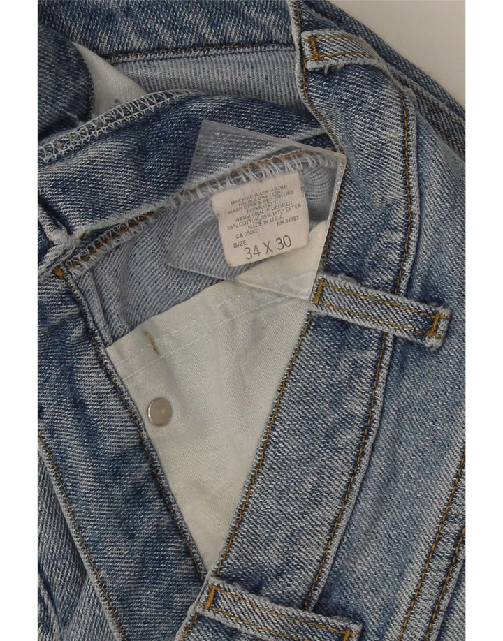 Vaqueros rectos Lee para hombre W34 L30 Algodón azul