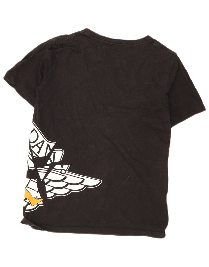 Jordan Boys Regular Graphic Camiseta Top 12-13 años Grande Negro