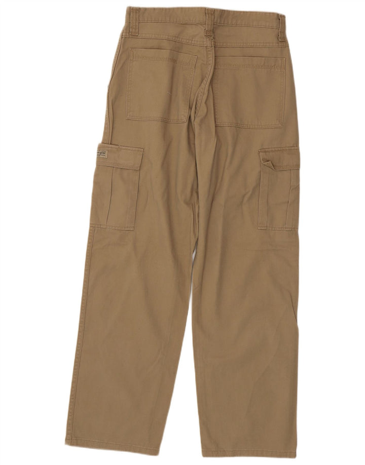 Pantalón cargo recto para hombre Wrangler W30 L32 Algodón beige