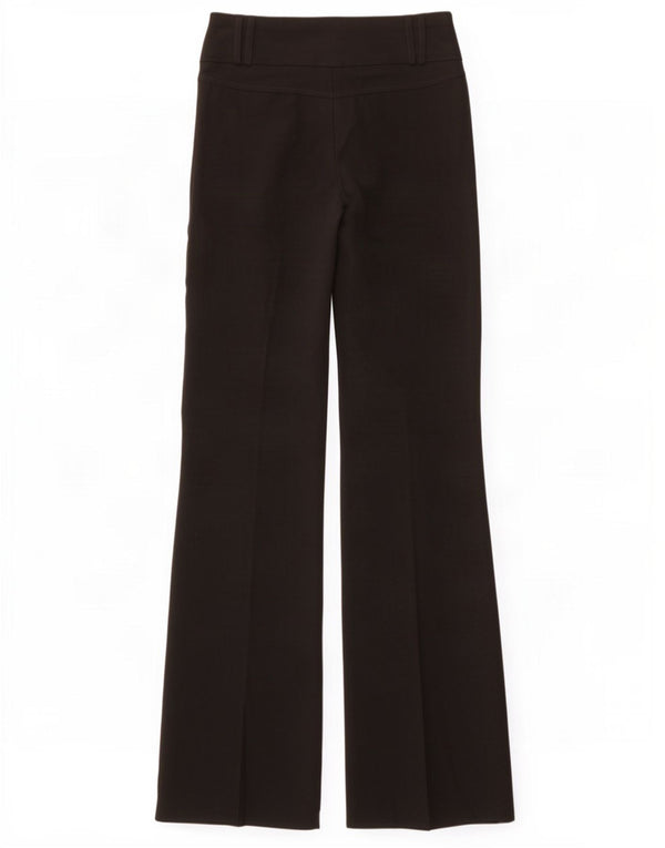 Topshop Pantalones casuales con corte de bota para mujer UK 8 Small W28 L35 Poliéster negro