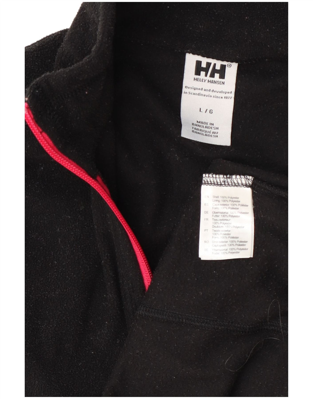 Helly Hansen Chaqueta polar para mujer UK 46 Grande Poliéster negro