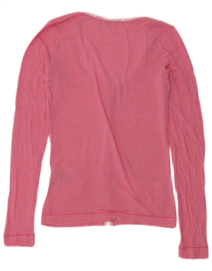 Liu Jo Blusa para Mujer Top UK 8 Small Rosa Rayas Modal