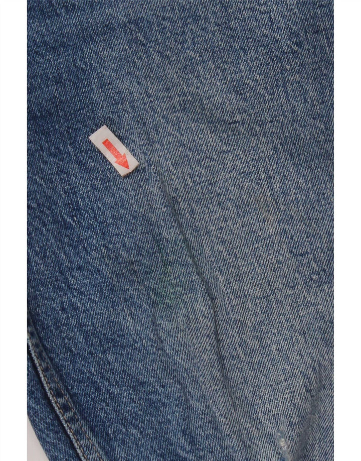 Zara Jeans Slim Desgastados para Mujer EU 40 Medium W30 L27 Azul