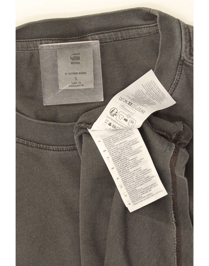 G-Star Hombre Camiseta Top Small Gris Algodón