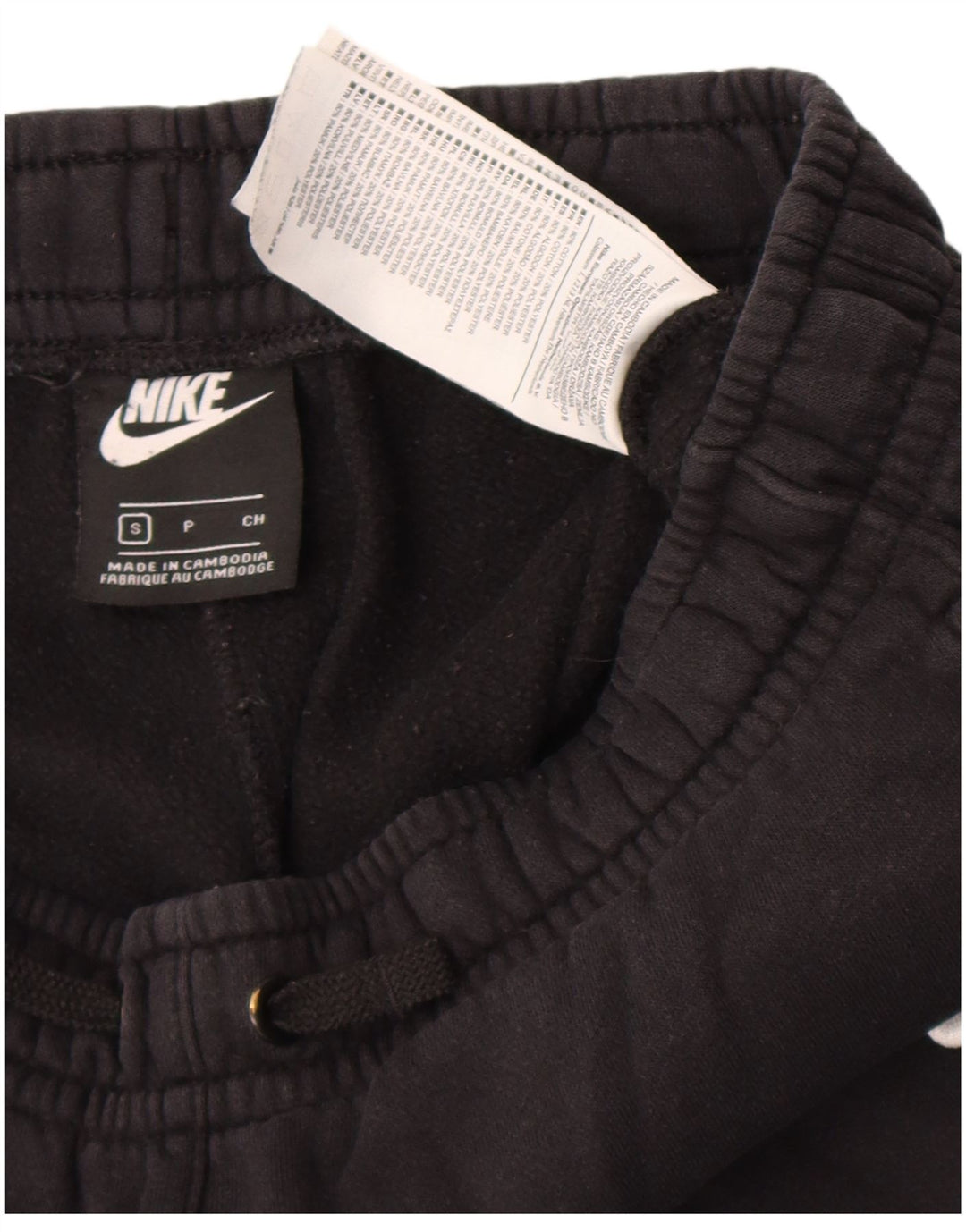 Nike - Pantalones de chándal para hombre, color negro, algodón
