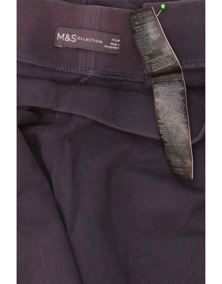 Marks & Spencer Leggings para mujer Reino Unido 44 Grande Algodón azul marino