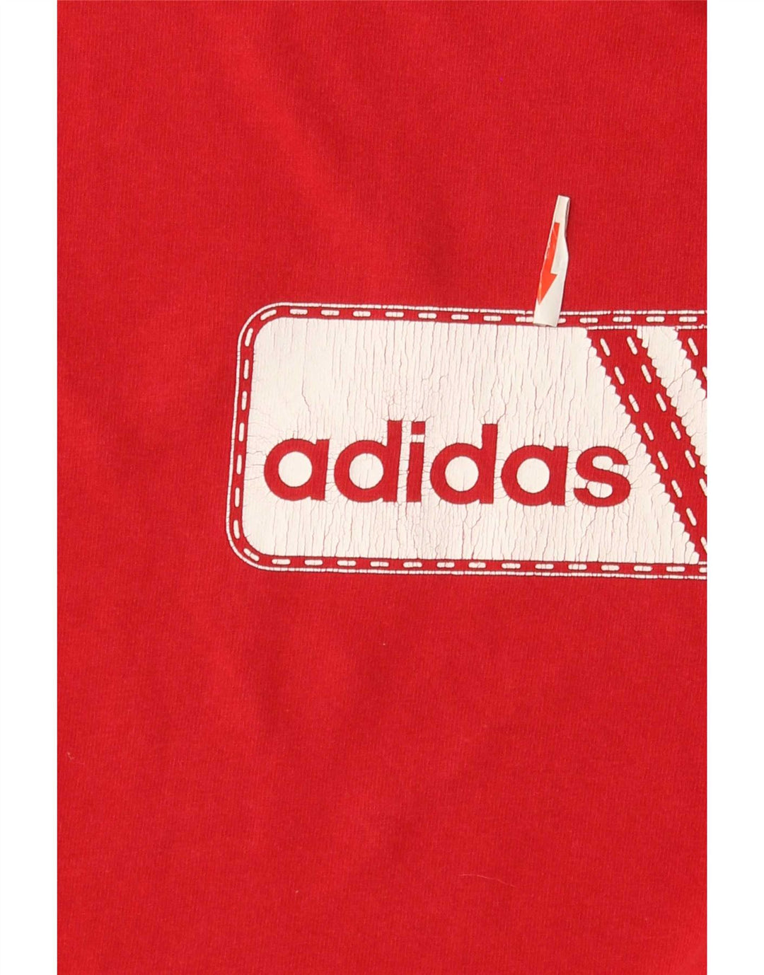 Adidas - Camiseta gráfica para hombre, color rojo medio, algodón