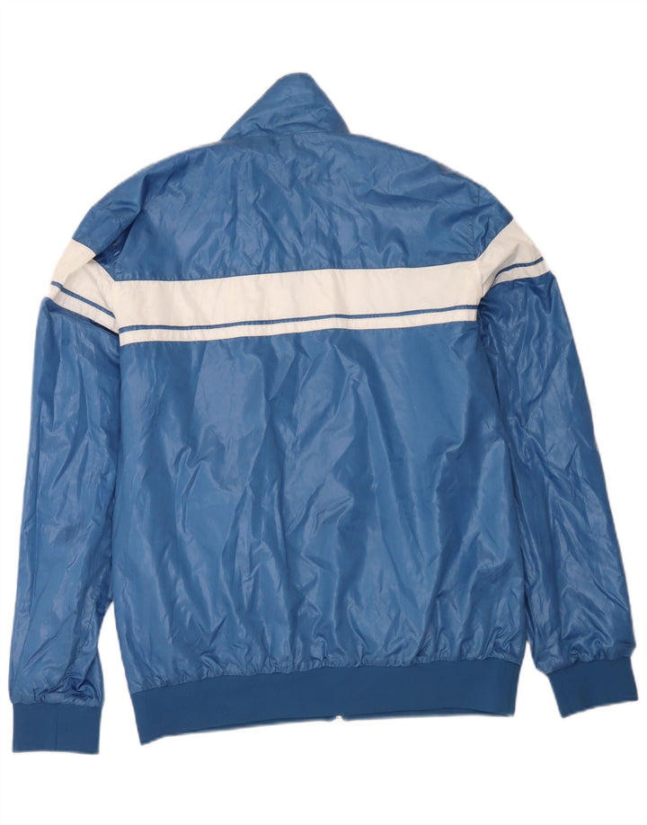 Sergio Tacchini Chaqueta reversible para hombre ES 42 XL Azul Colorblock Poliéster
