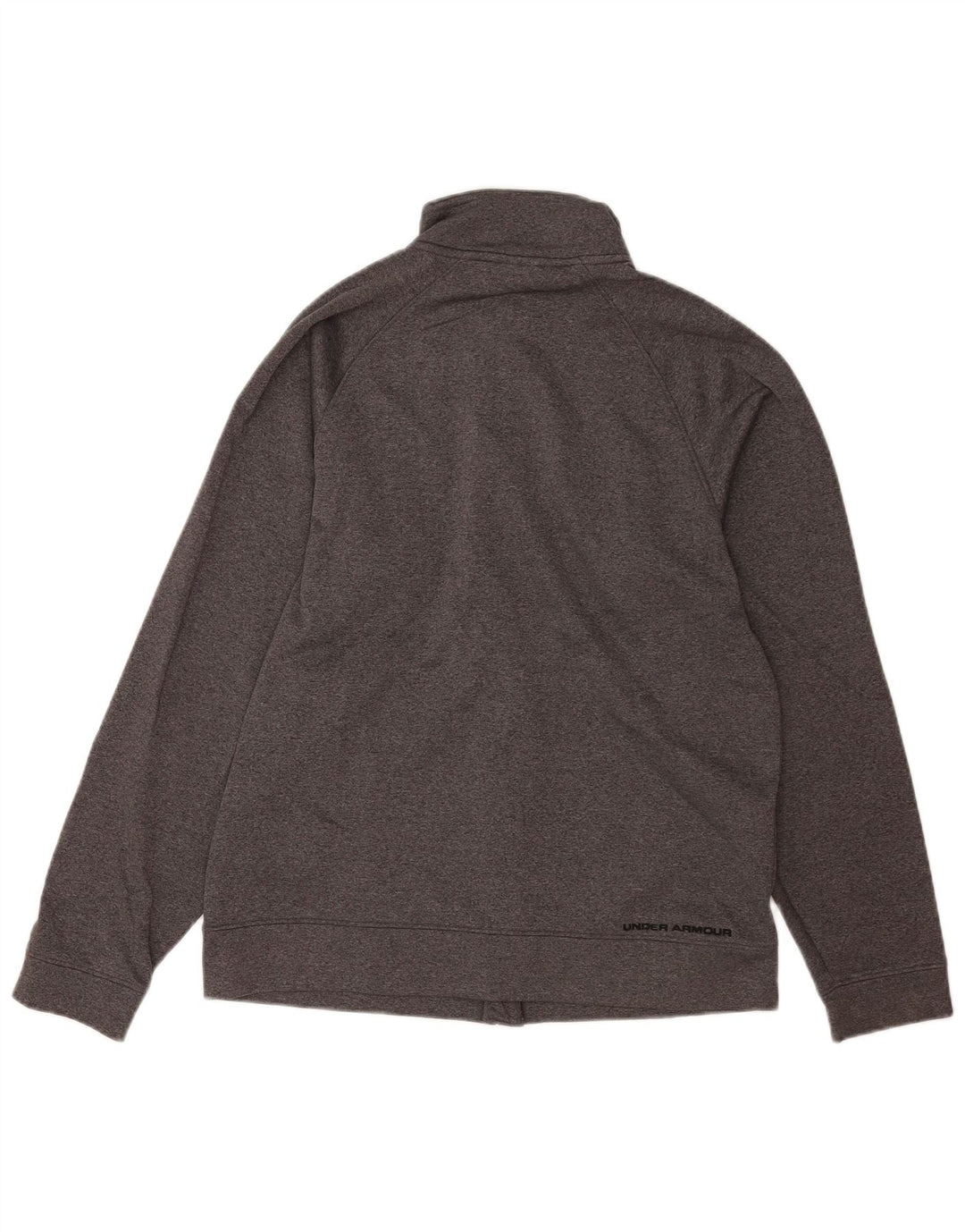 Under Armour Chaqueta superior de chándal con gráfico gráfico para hombre Poliéster gris medio