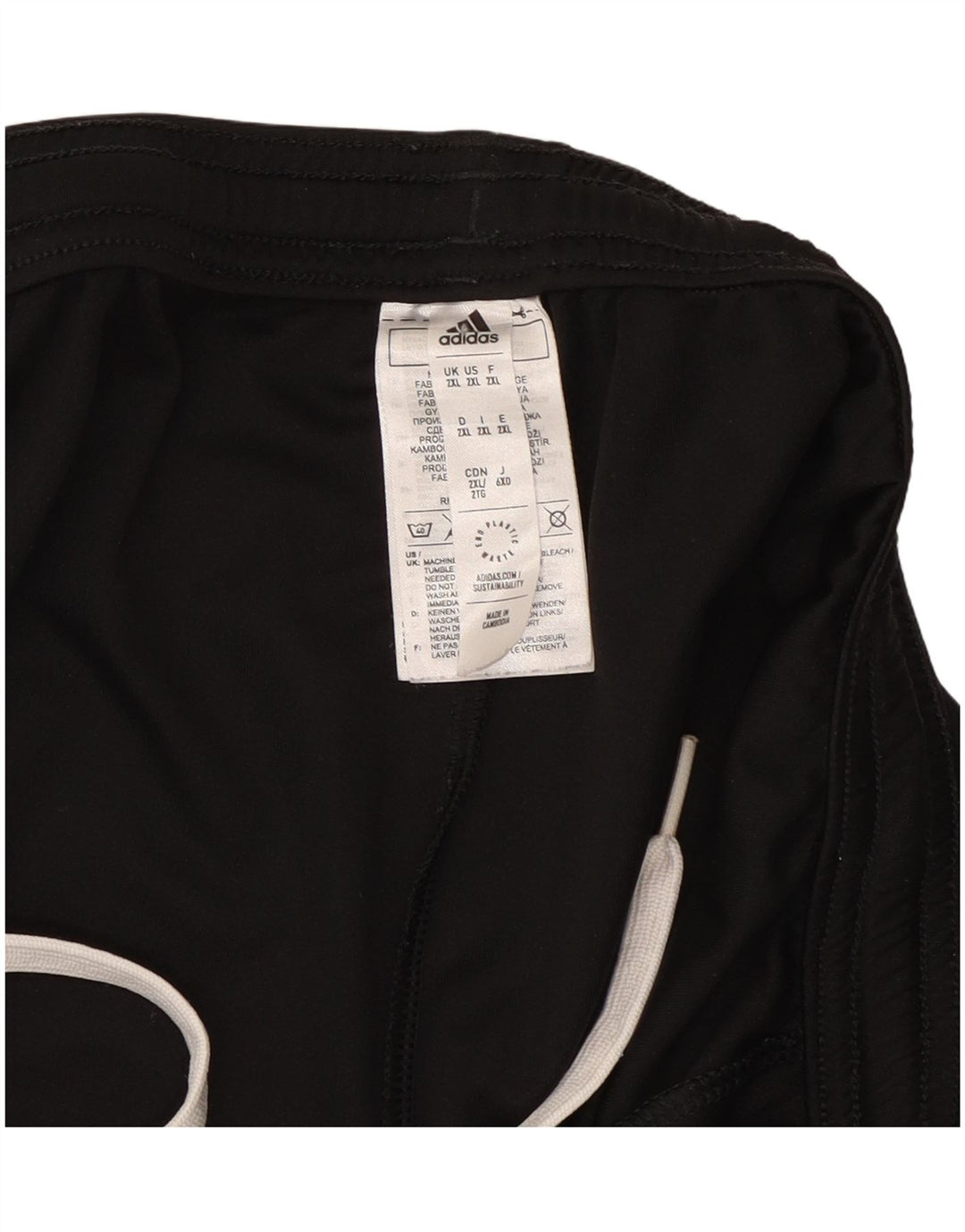 Adidas Pantalones cortos deportivos Aeroready para hombre 2XL Poliéster negro