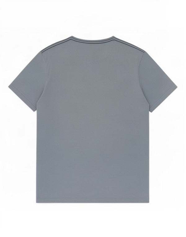 Camiseta para hombre Fat Face Top Azul Medio Algodón