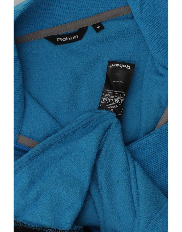 Rohan Chaqueta polar para hombre UK 38 Poliéster azul medio