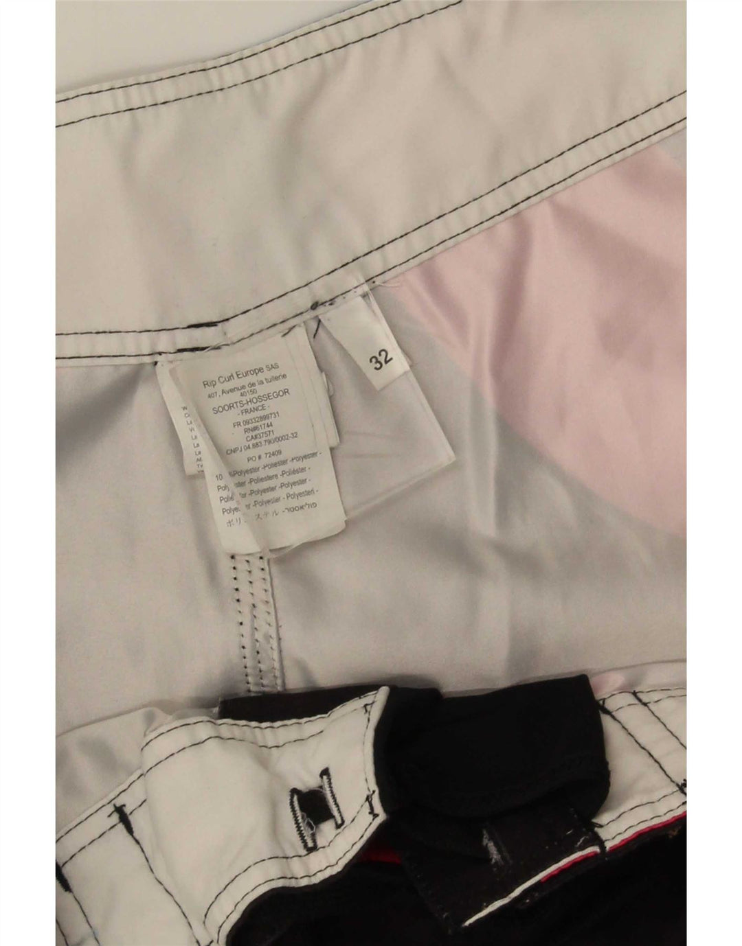 Rip Curl Bañador gráfico para hombre Poliéster geométrico negro mediano