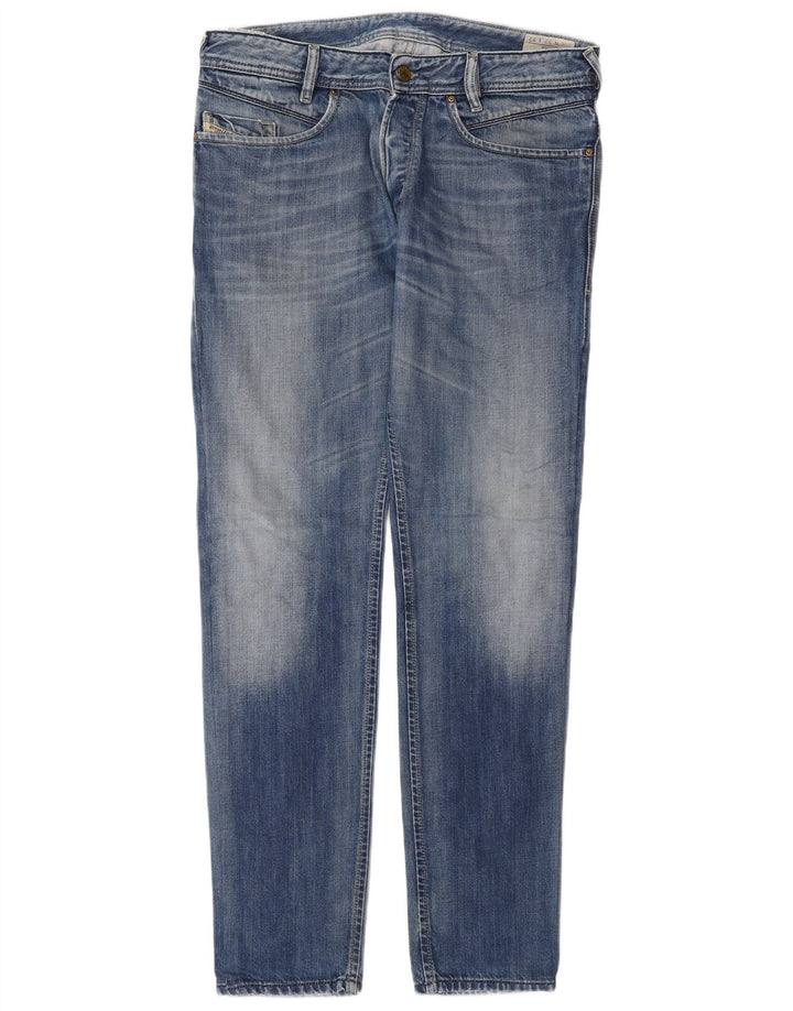 DIESEL Vaqueros Slim Hombre W32 L32 Algodón Azul