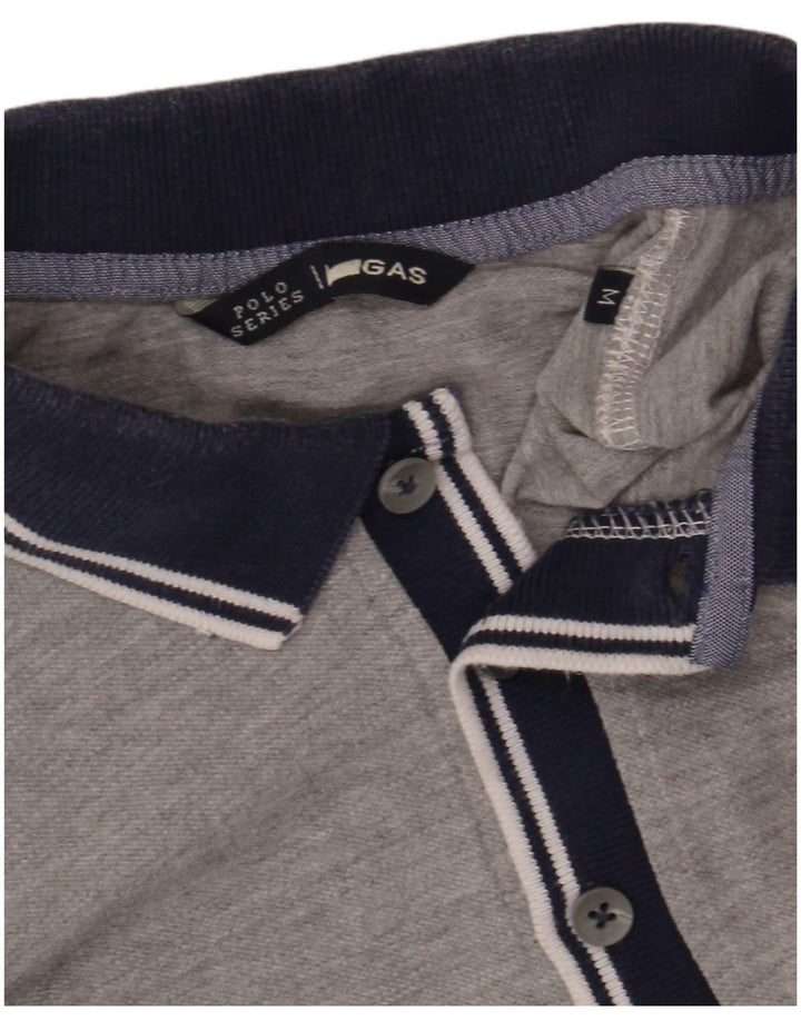 Polo GAS Hombre Gris Medio