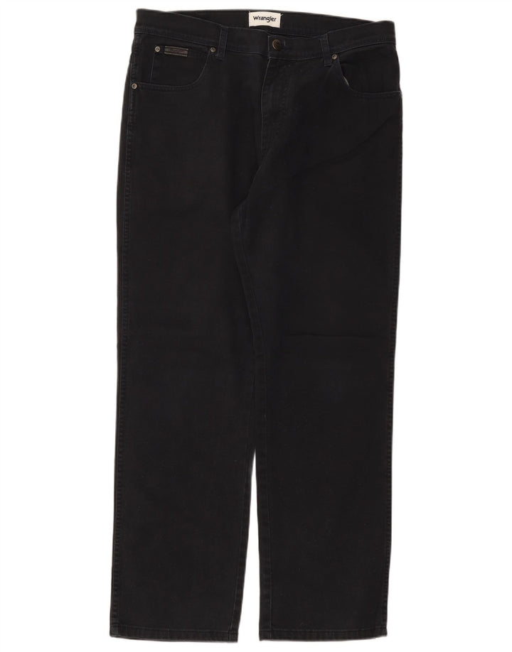 Wrangler Vaqueros rectos para hombre W34 L30 Black