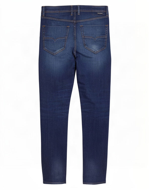 Diesel Hombre Tepphar Regular Zanahoria Slim Jeans W31 L32 Azul