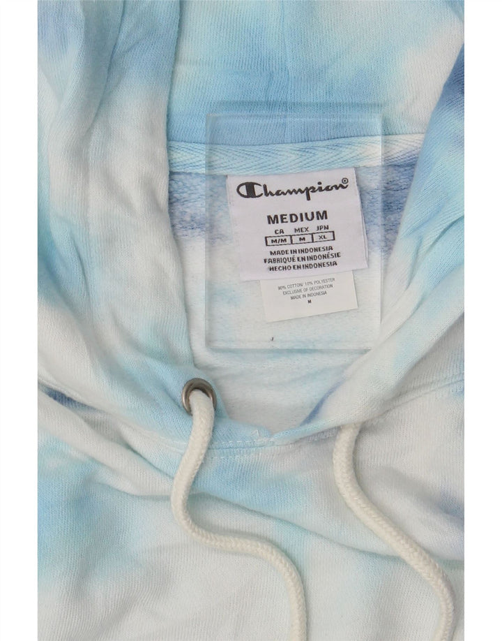 Champion Sudadera Con Capucha Jumper Azul Medio De Algodón Tie Dye