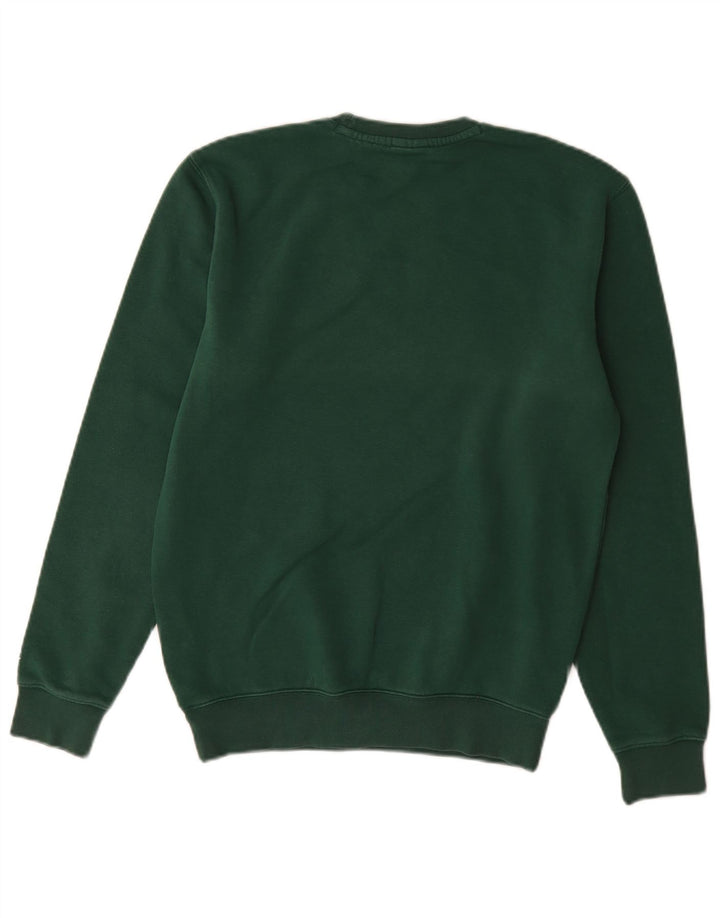 Champion Sudadera Regular Fit Jumper Pequeño Algodón Verde Hombre