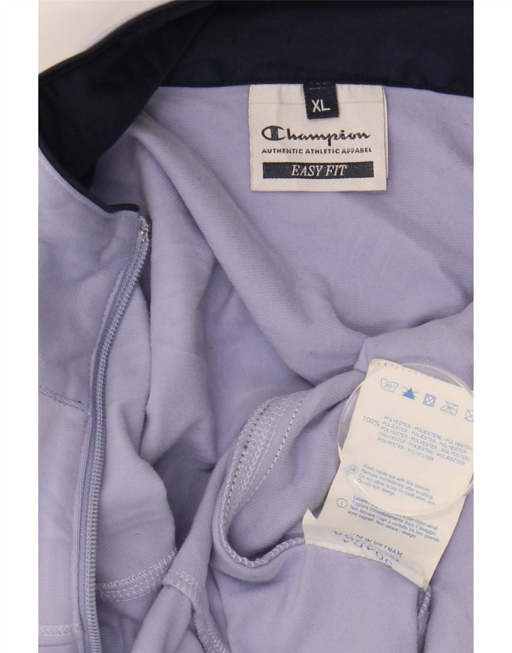CHAMPION Chaqueta de chándal para hombre XL Poliéster morado