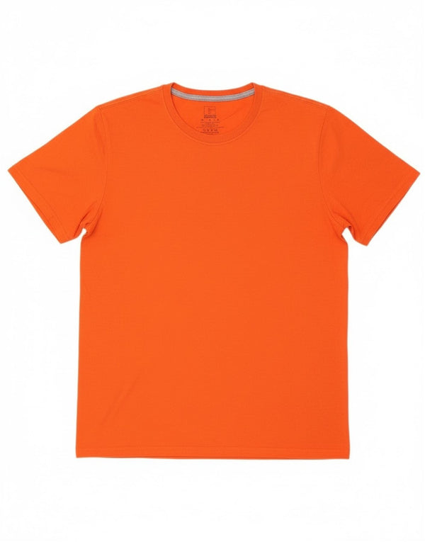 Russell Athletic - Camiseta para hombre, color naranja medio, algodón