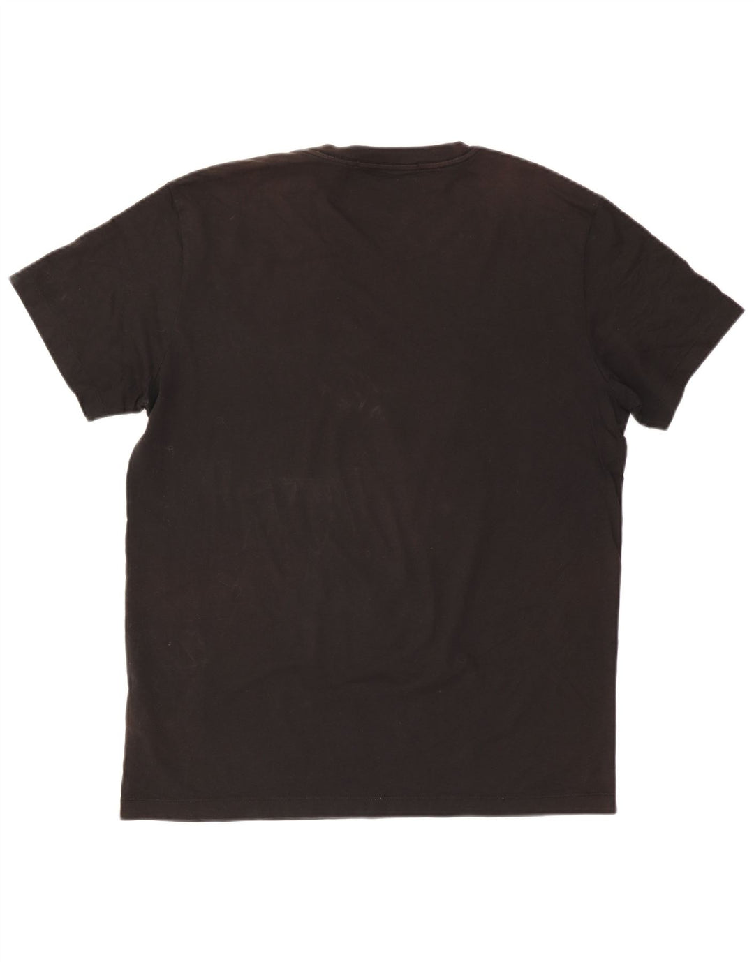 CALVIN KLEIN JEANS Camiseta gráfica para hombre Top XL Algodón negro