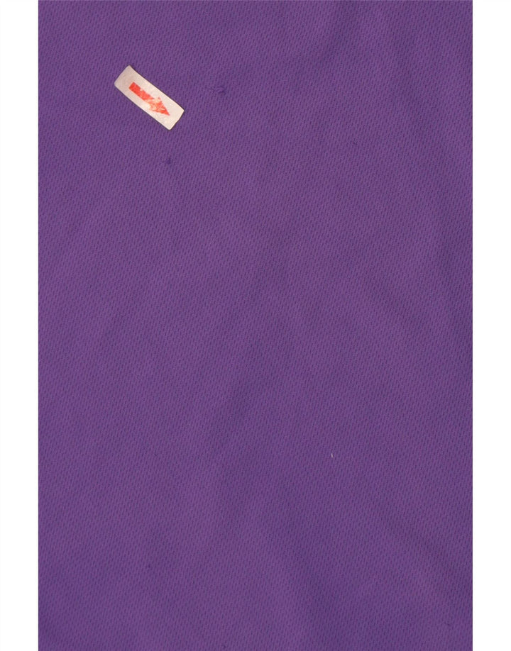 Nike - Camiseta Dri Fit para hombre, poliéster color block, color morado medio