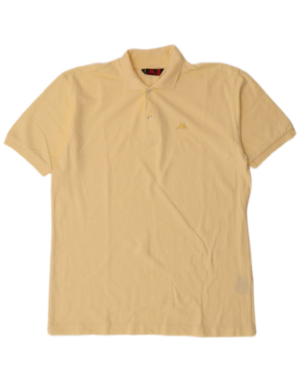 Kappa Polo Hombre XL Amarillo Algodón