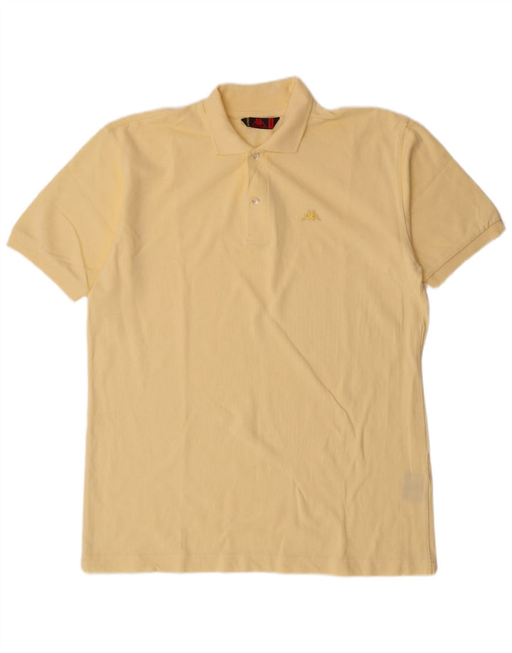 Kappa Polo Hombre XL Amarillo Algodón