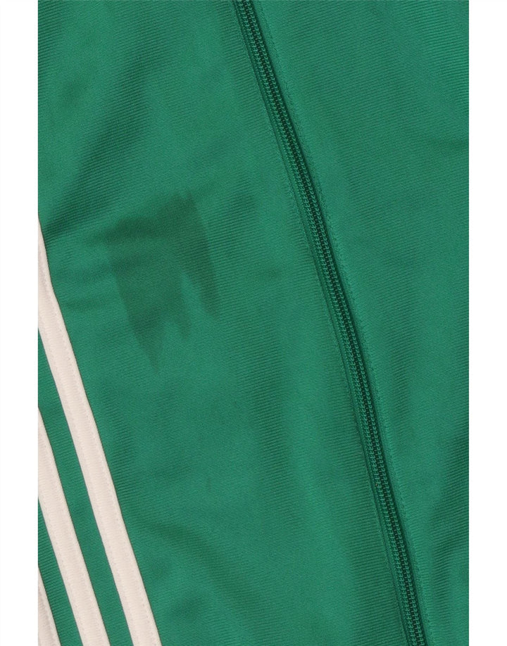 Adidas - Chaqueta de chándal para niño, 13-14 años, color verde