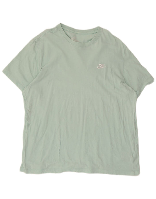 Camiseta Nike Hombre Top XL Verde Algodón