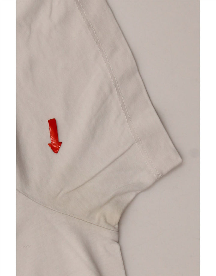 Camiseta Tommy Hilfiger Hombre Top Medium Blanco Algodón