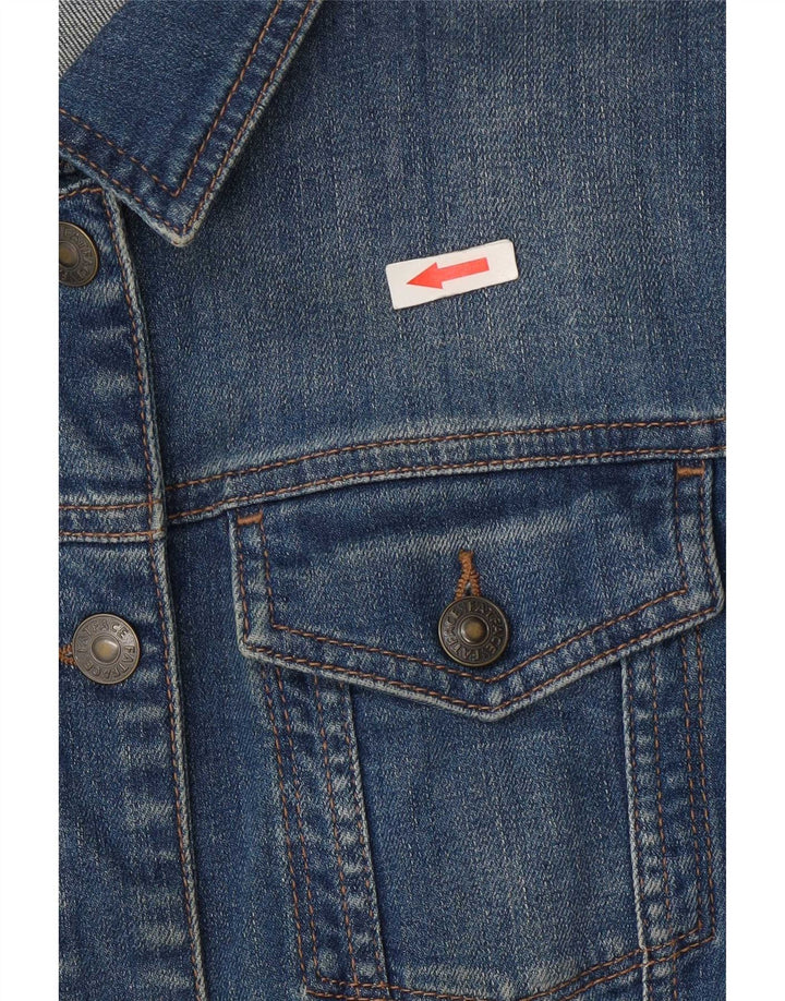 Chaqueta vaquera para mujer Fat Face UK 44 Algodón azul grande