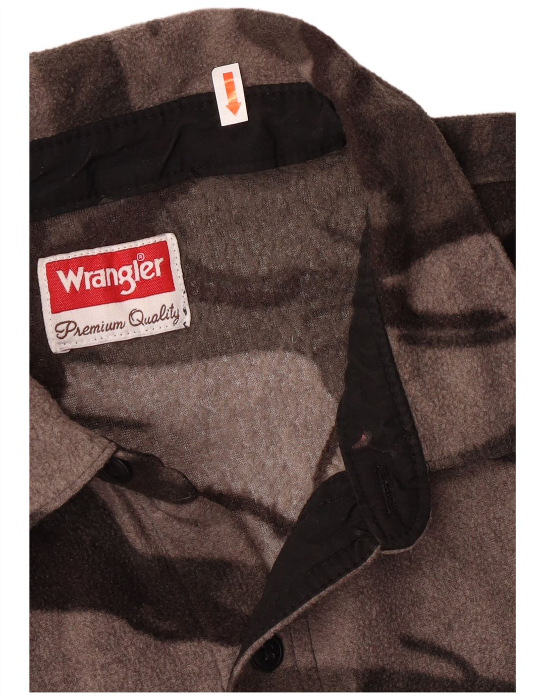 Wrangler Camisa Polar Hombre 2XL Gris Camuflaje