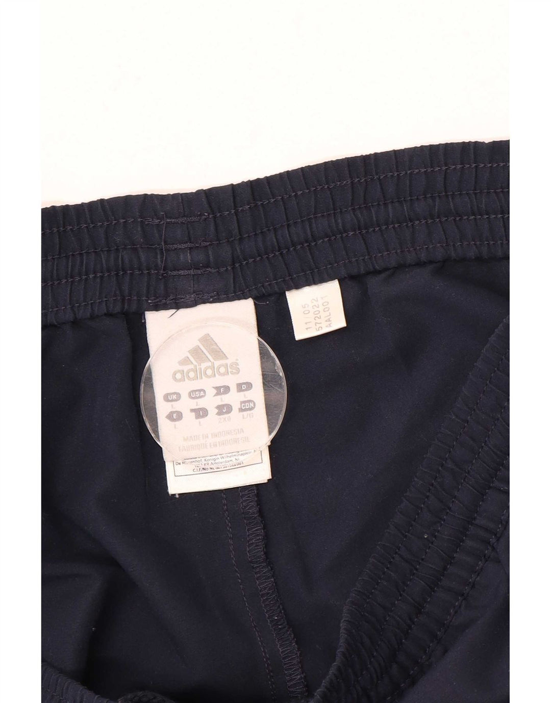 Adidas Hombre Pantalones De Chándal Joggers Grande Azul Marino Poliéster