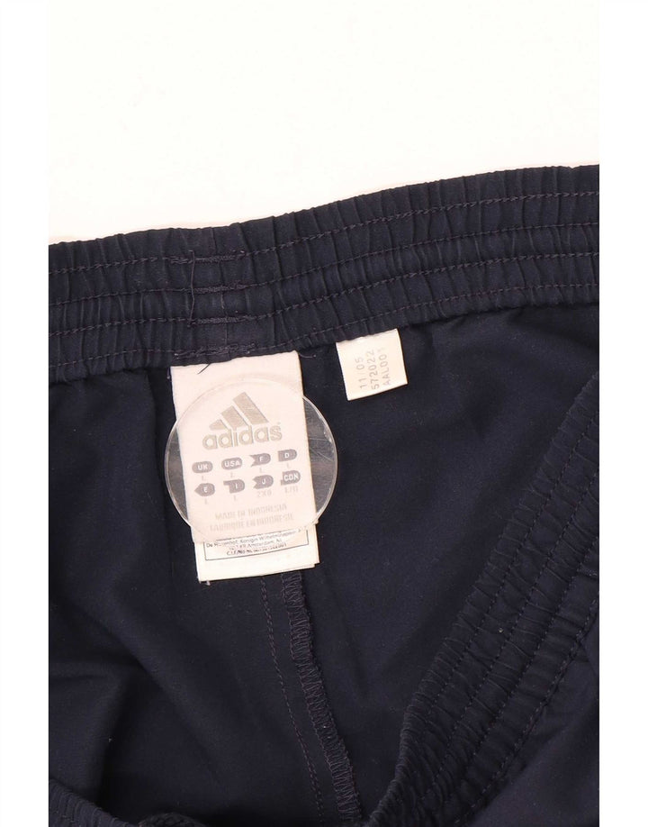 Adidas Hombre Pantalones De Chándal Joggers Grande Azul Marino Poliéster