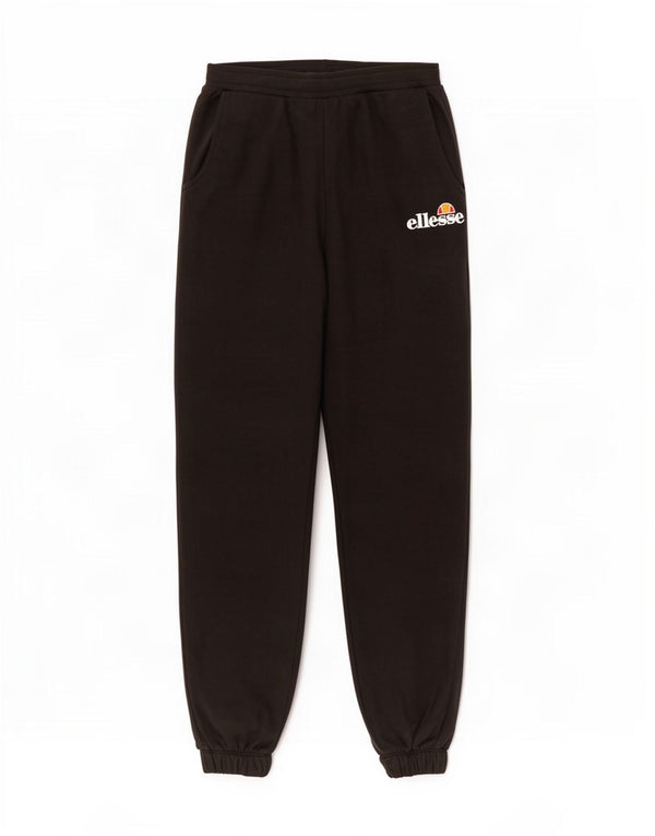 Ellesse Pantalones de chándal para mujer Joggers UK 12 Medium Black Cotton