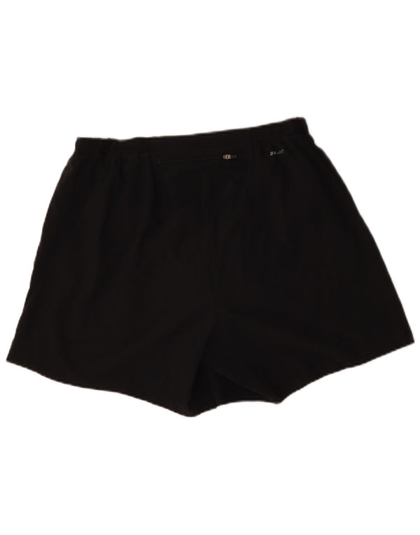 Nike Dri Fit - Pantalones cortos deportivos para hombre, talla XL, color negro