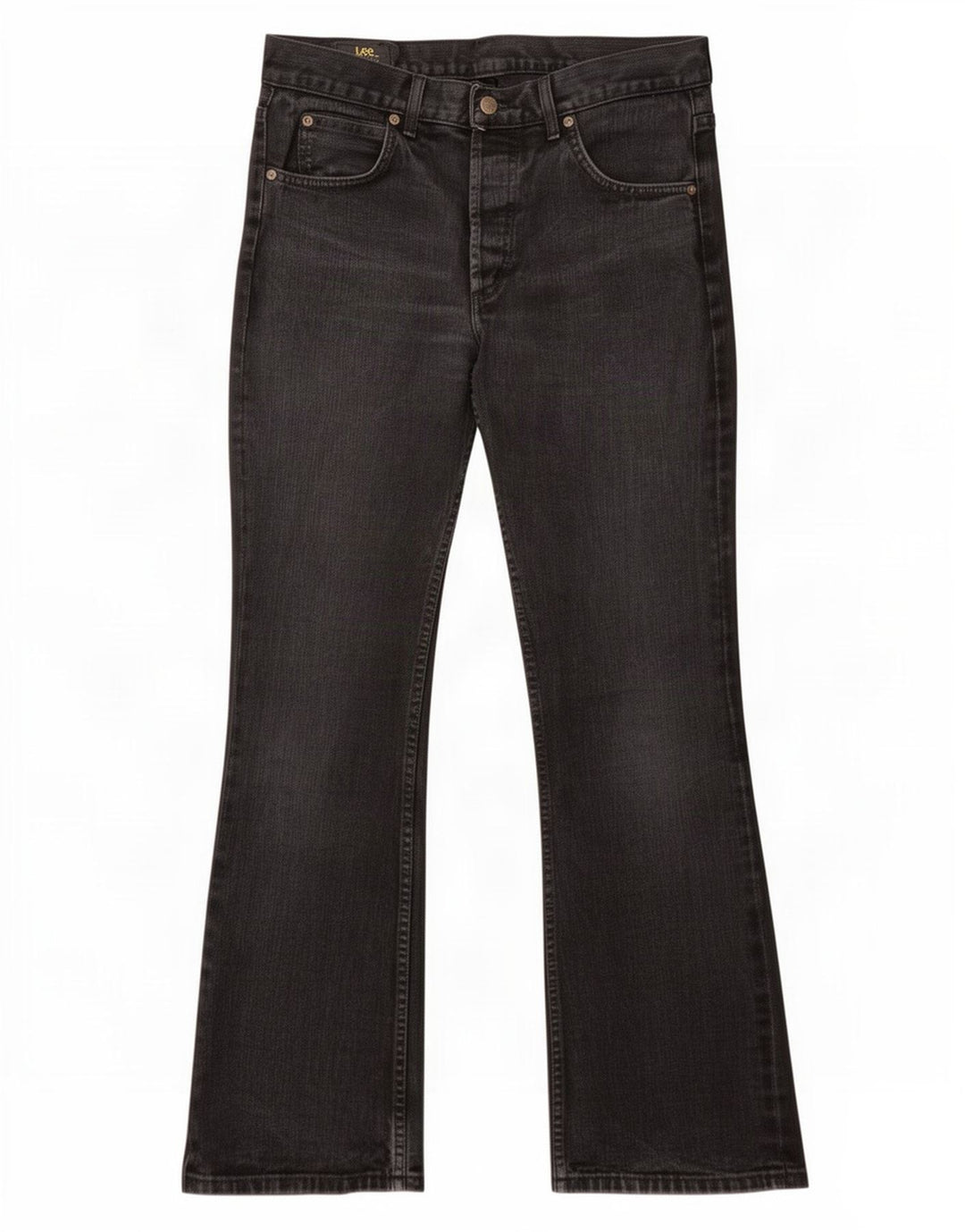Lee Vaqueros Denver Bootcut para Hombre W34 L30 Algodón Negro