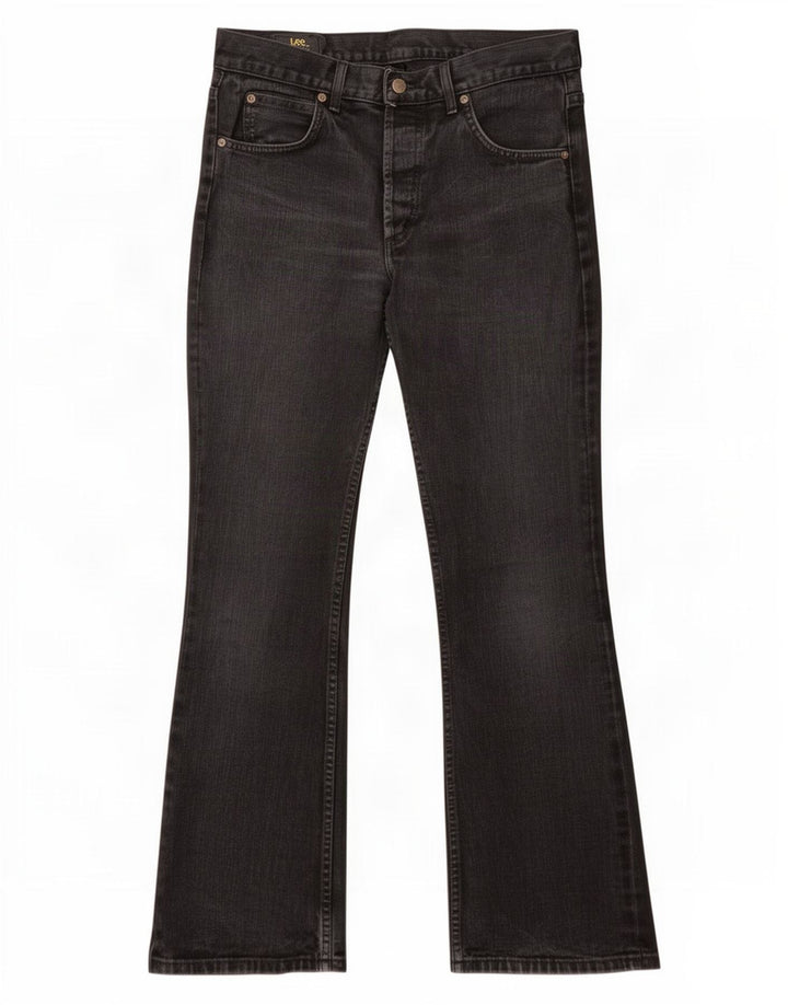 Lee Vaqueros Denver Bootcut para Hombre W34 L30 Algodón Negro
