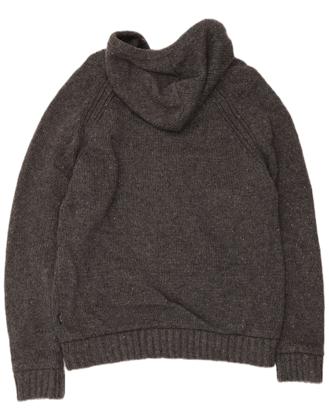 Cárdigan con capucha para hombre de Fat Face, talla grande, de lana gris