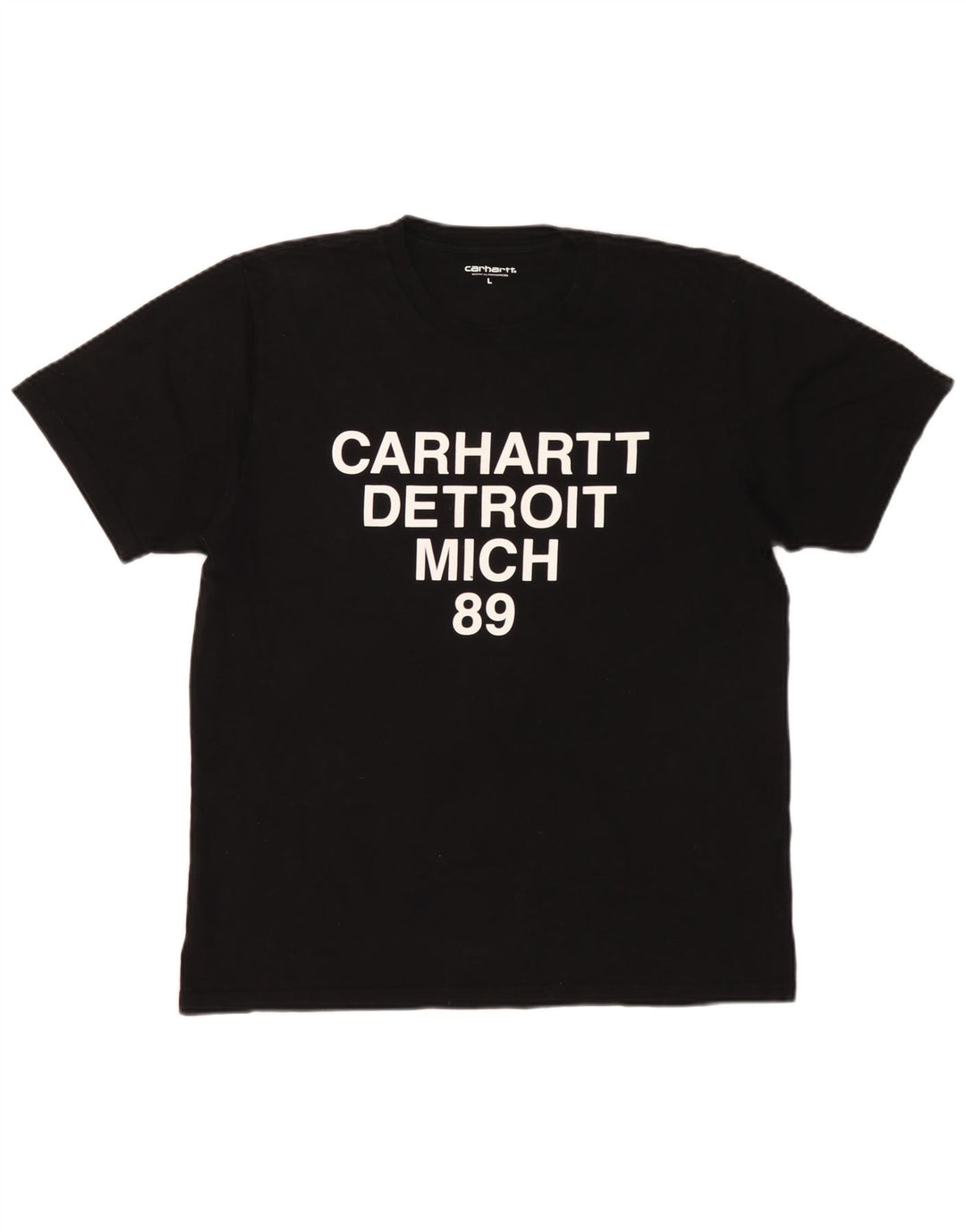 Carhartt - Camiseta gráfica para hombre, talla grande, algodón negro