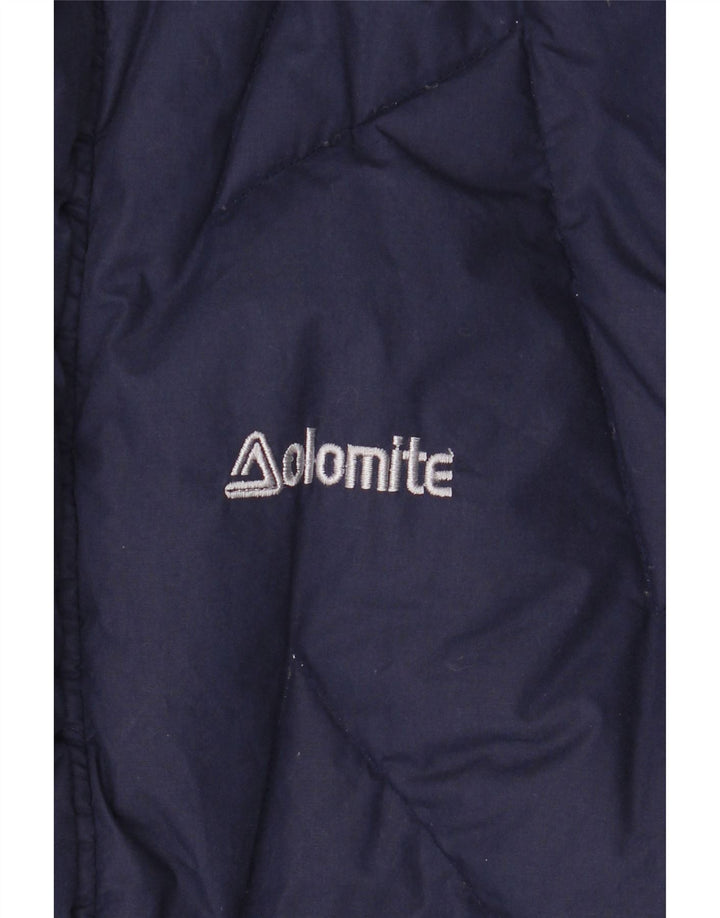 Dolomite Chaqueta acolchada reversible para hombre UK 38 Mediana Azul marino Poliéster